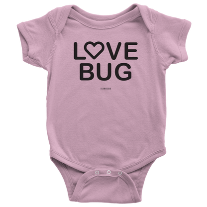 LOVE BUG BABYSUIT BLACK