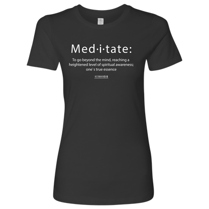 MEDITATE WOMEN´S TEE