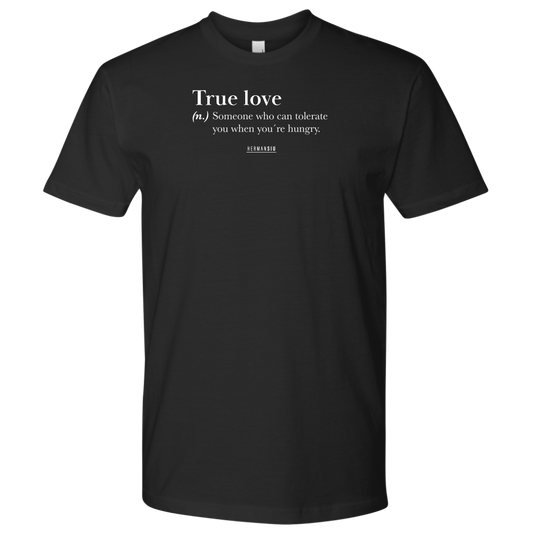 TRUE LOVE MEN TSHIRT BLACK