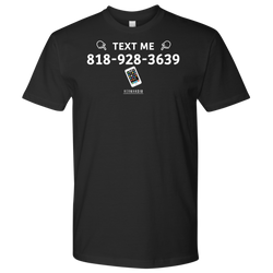 TEXT ME T-SHIRT black