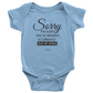 OUT OF STOCK BABYSUIT