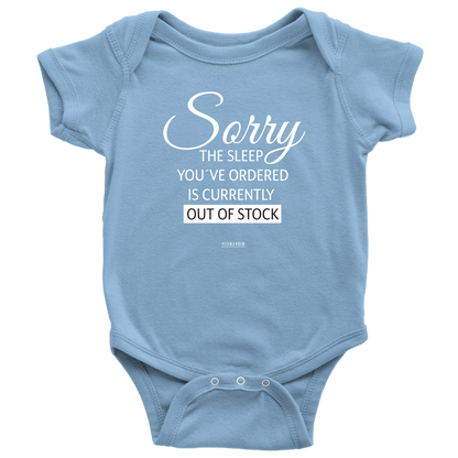 OUT OF STOCK BABYSUIT WHITE