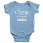 OUT OF STOCK BABYSUIT WHITE