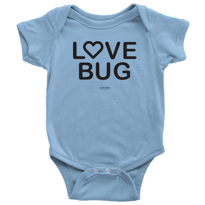 LOVE BUG BABYSUIT BLACK