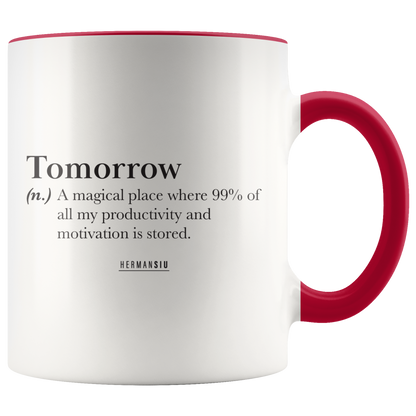 TOMORROW MUG