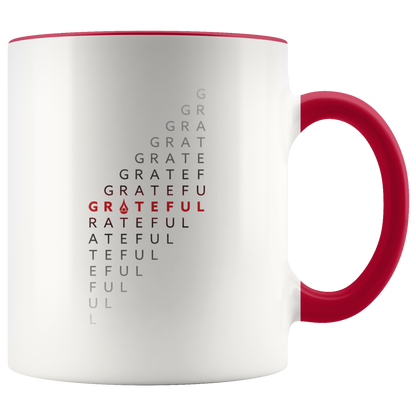 Grateful Accent Mug