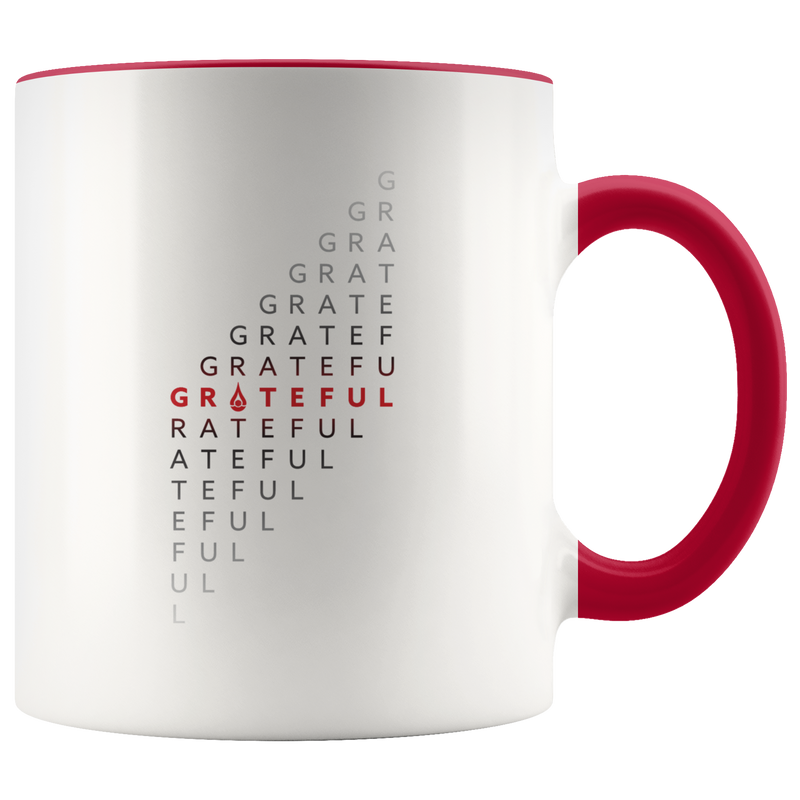 Grateful Accent Mug