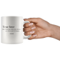 TRUE LOVE MUGS BLACK & WHITE