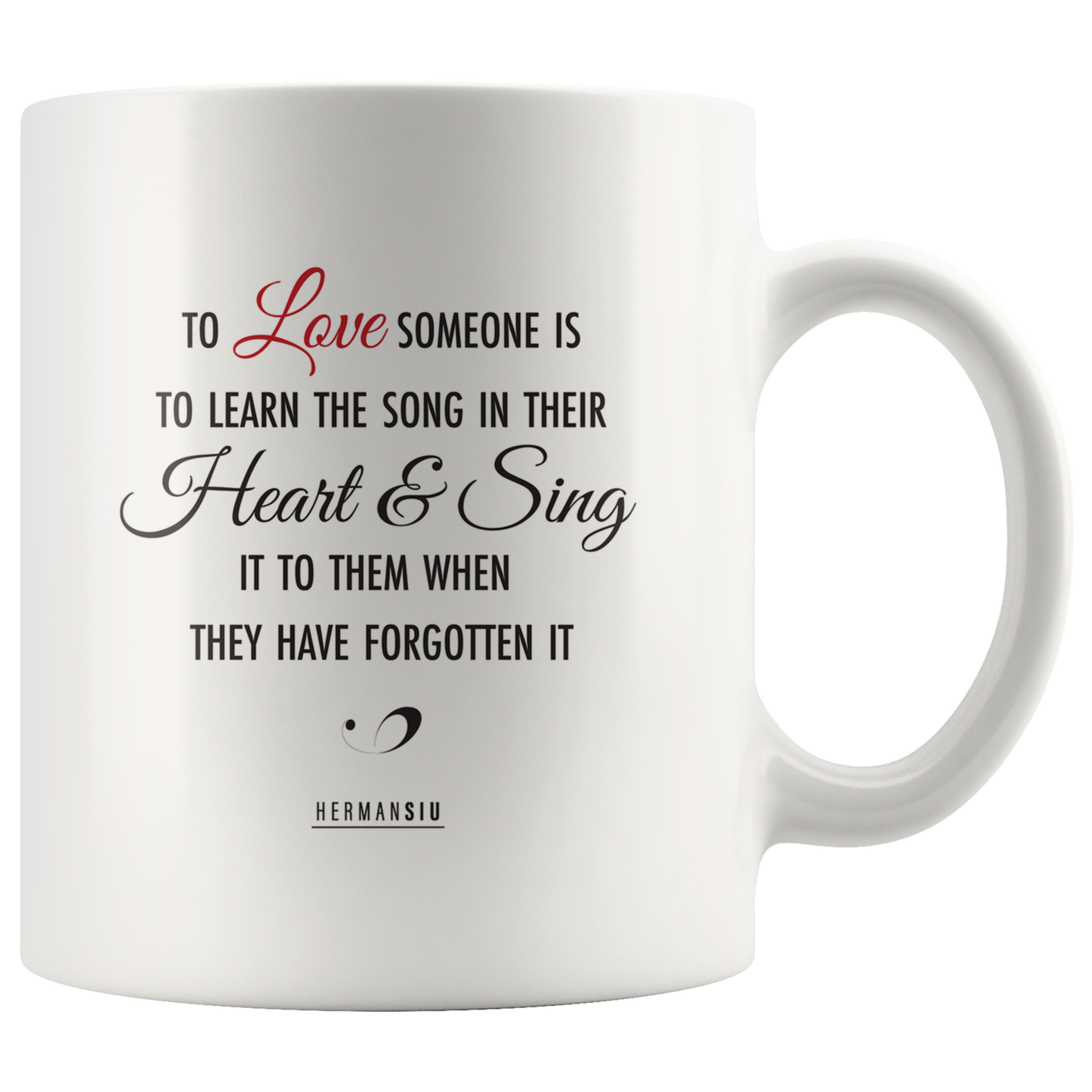 LOVE QUOTE MUG