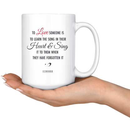 LOVE QUOTE MUG