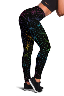 FLOWER OF LIFE PREMIUM YOGA LEGGINGS