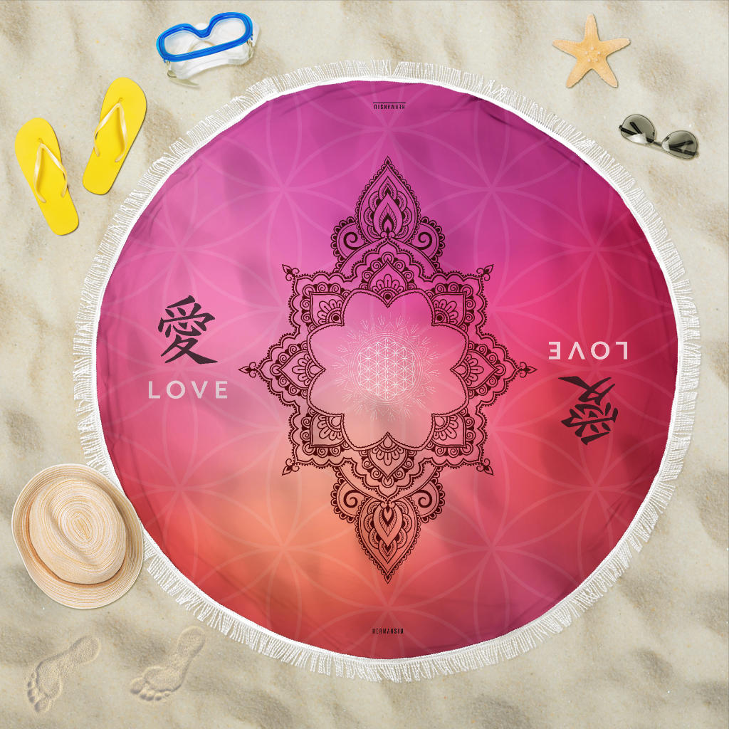 LOVE MEDITATION / BEACH MAT