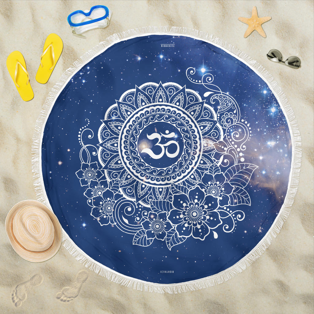 OM MEDITATION / BEACH MAT