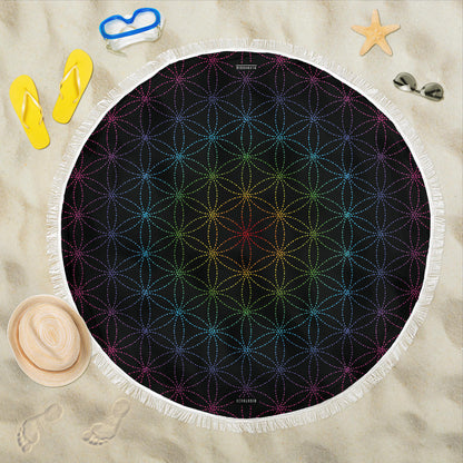 FLOWER OF LIFE MEDITATION / BEACH MAT