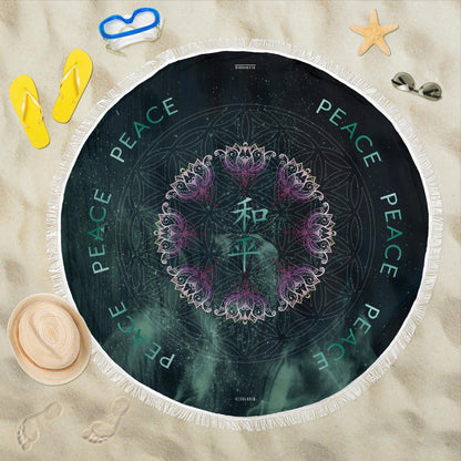 PEACE MEDITATION / BEACH MAT