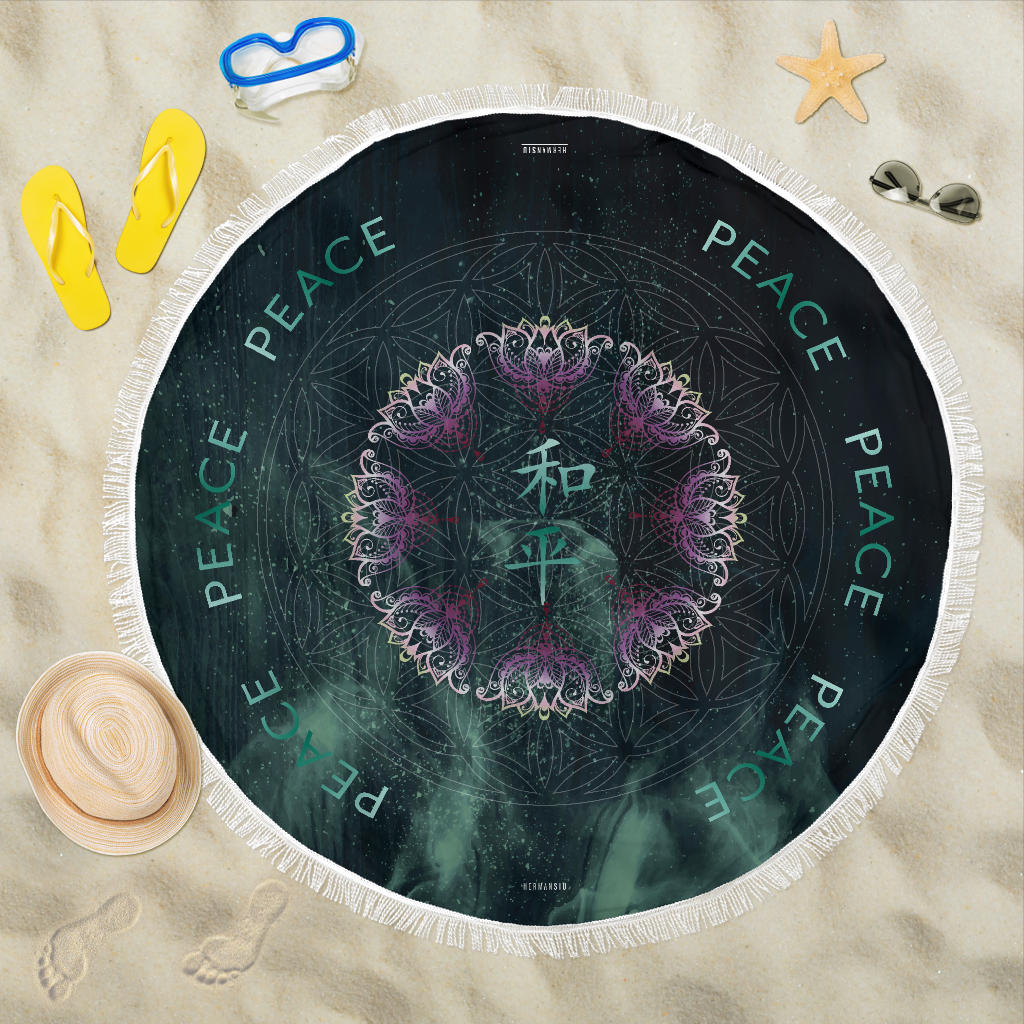 PEACE MEDITATION / BEACH MAT