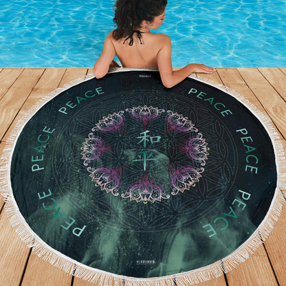 PEACE MEDITATION / BEACH MAT