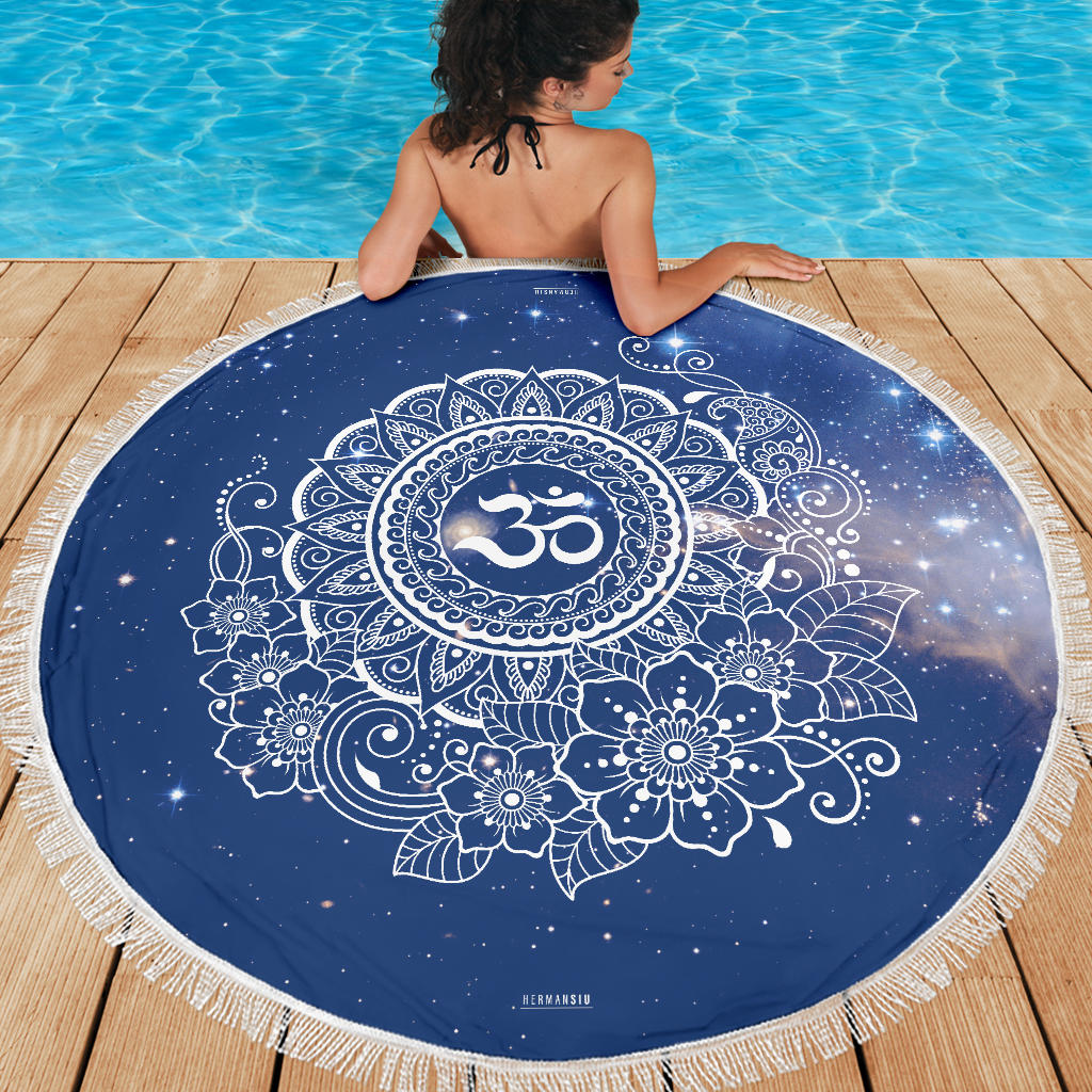 OM MEDITATION / BEACH MAT