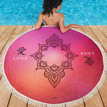 LOVE MEDITATION / BEACH MAT