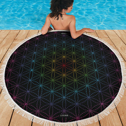 FLOWER OF LIFE MEDITATION / BEACH MAT