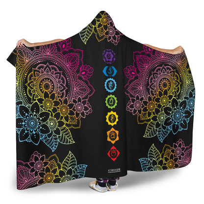 HOODED  CHAKRA BLANKET