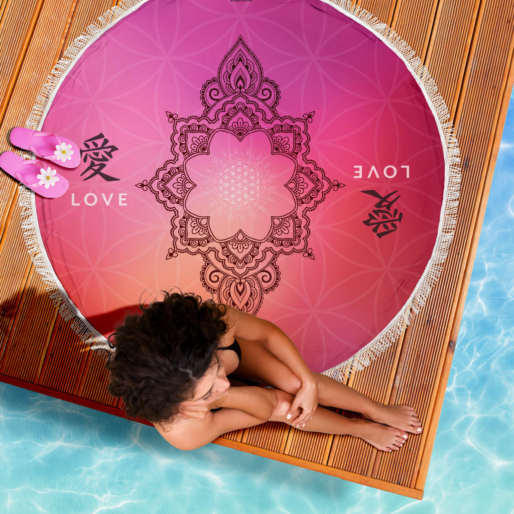 LOVE MEDITATION / BEACH MAT