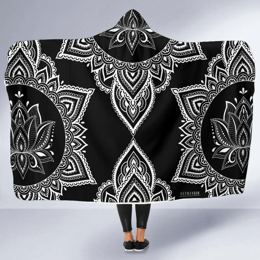MANDALA HOODED BLANKET
