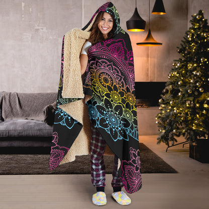 HOODED  CHAKRA BLANKET