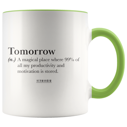 TOMORROW MUG