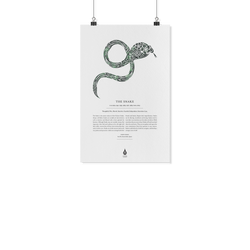 Snake Zodiac Poster 11" x17"