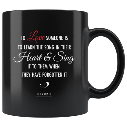 THE LOVE MUGS BLACK & WHITE