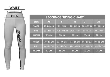 FLOWER OF LIFE PREMIUM YOGA LEGGINGS