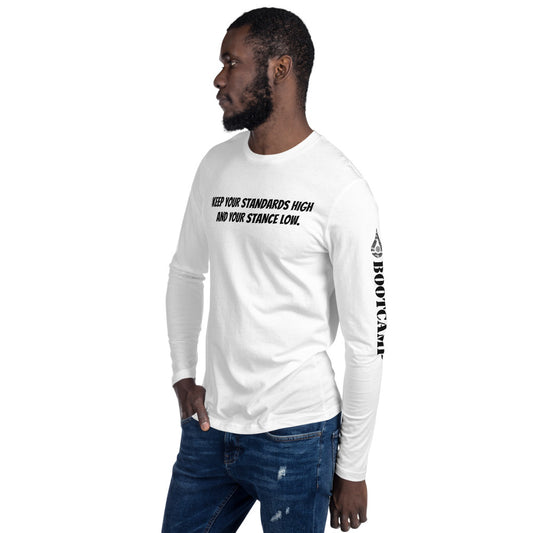 Long Sleeve Fitted Crew