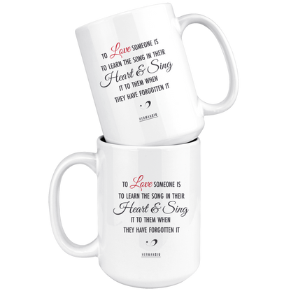 LOVE QUOTE MUG