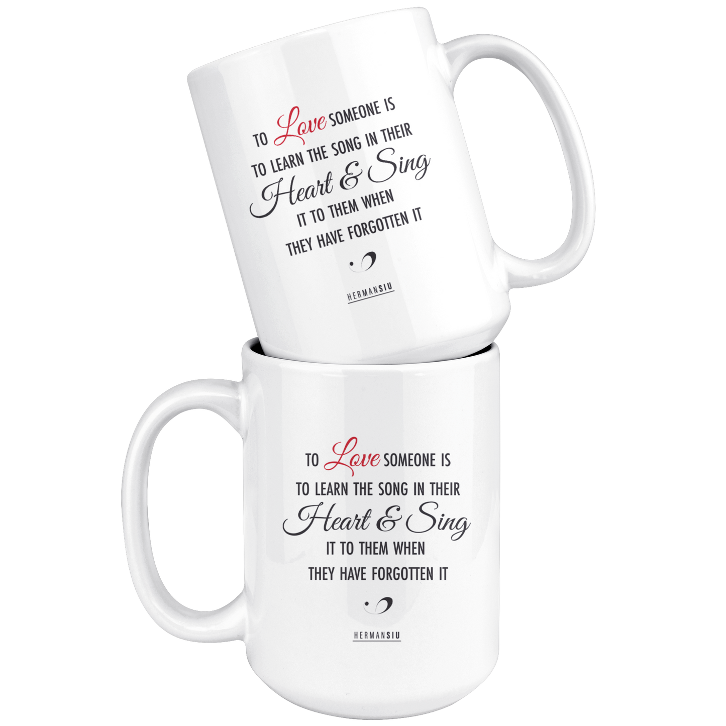 LOVE QUOTE MUG