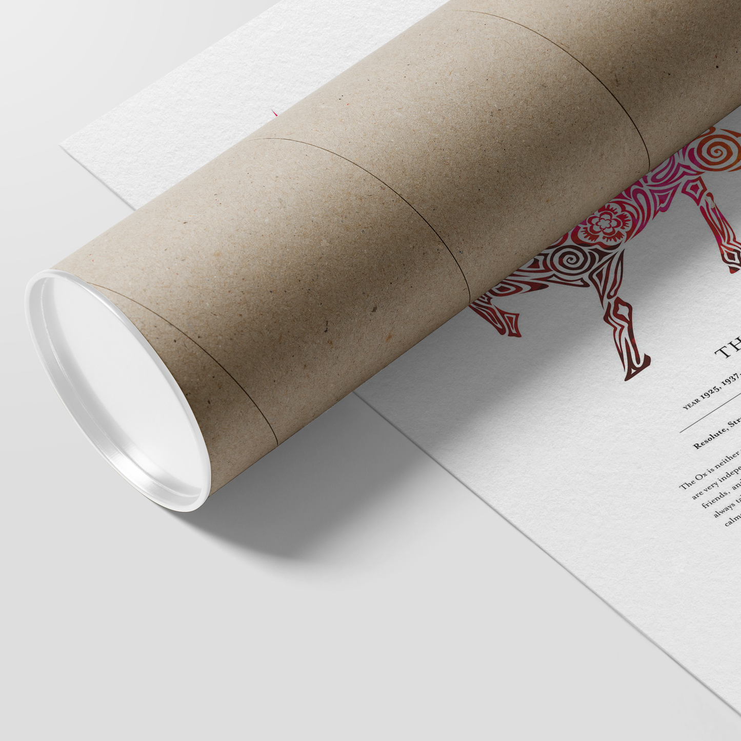 Ox Zodiac Poster 11" x17"
