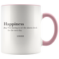 HAPPINESS MUG