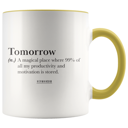 TOMORROW MUG