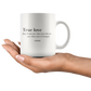 TRUE LOVE MUGS BLACK & WHITE