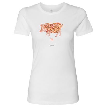 Boar Zodiac Women's Tee