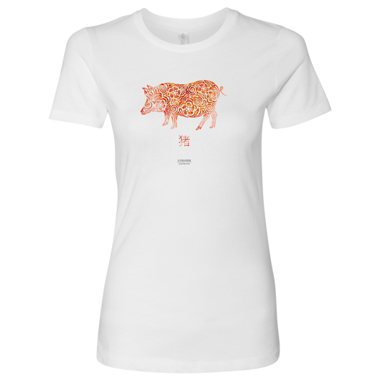 Boar Zodiac Women's Tee