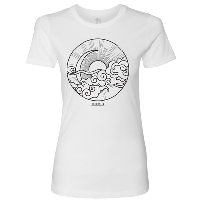 NEXT LEVEL WOMEN SUN MOON BLACK