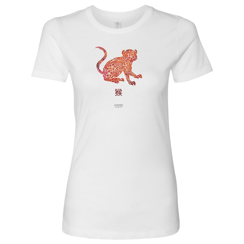 Monkey Zodiac Women's Tee