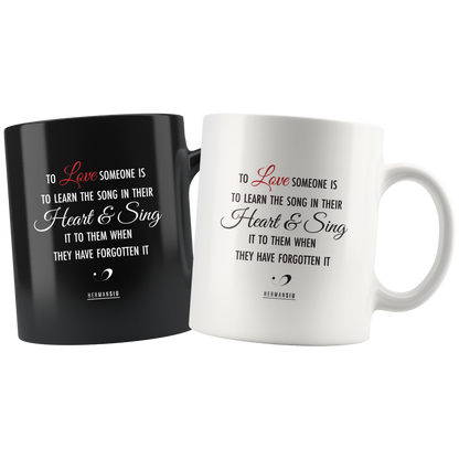 THE LOVE MUGS BLACK & WHITE