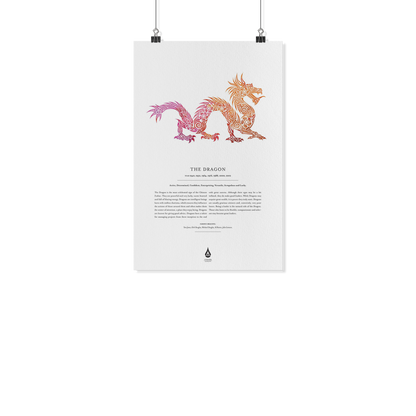 Dragon Zodiac Poster 11" x17"