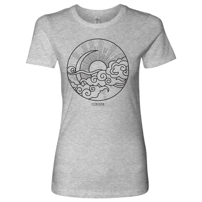 NEXT LEVEL WOMEN SUN MOON BLACK