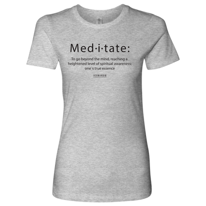 MEDITATE WOMEN´S TEE