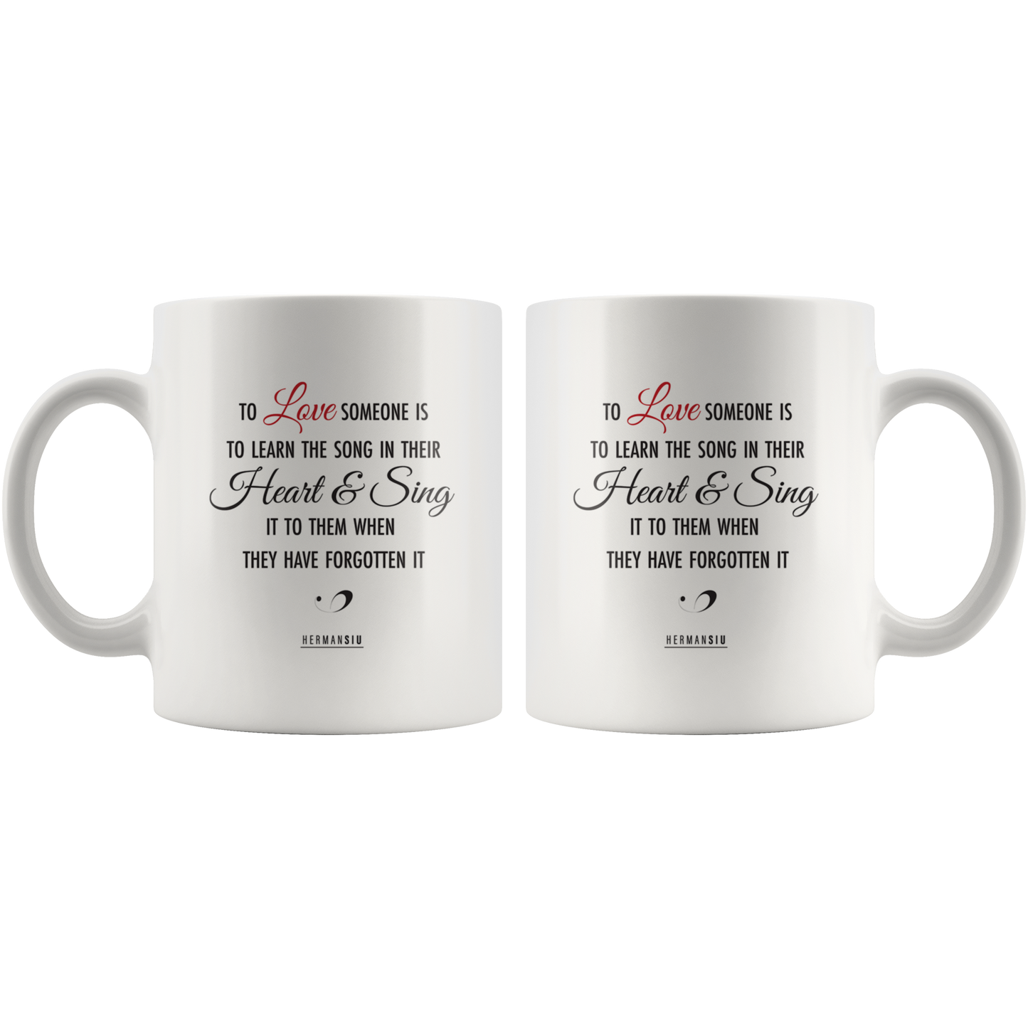 LOVE QUOTE MUG