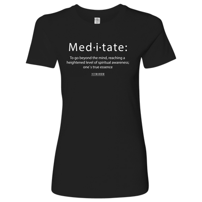 MEDITATE WOMEN´S TEE