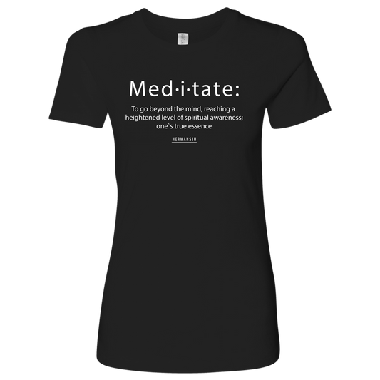 MEDITATE WOMEN´S TEE